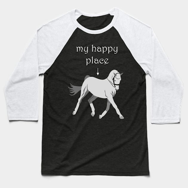 riding equestrian sports dressage horse horses Baseball T-Shirt by Tom´s TeeStore